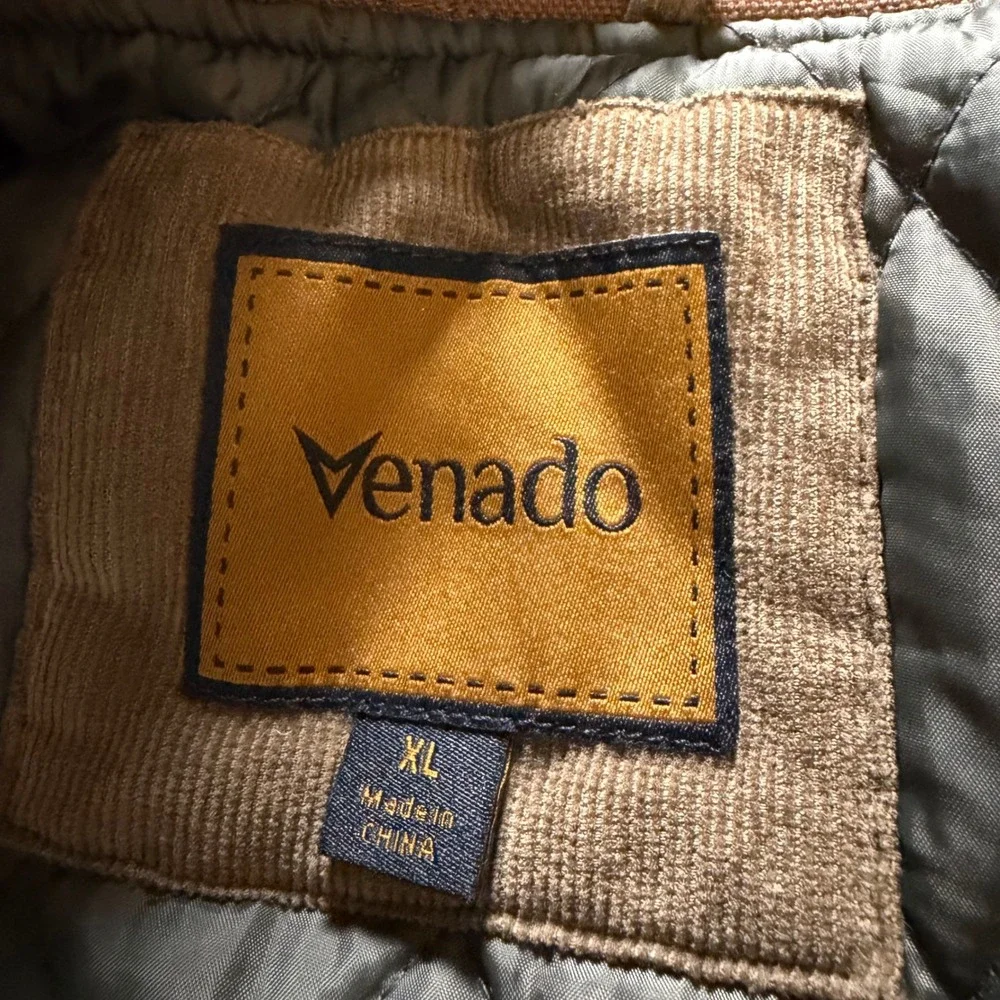 Venado Heavy Canvas Utility Work Vest Quilted Black Ranch Heritage XL, rugged